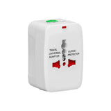 Wholesale-Argom ARG-AC-0297WT Universal Travel Adapter White-Universal Travel Adapter-Electro Vision Inc