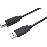 Wholesale-Argom ARG-CB-0036 USB Printer Cable 2.0 AM BM 6ft 1.8m-USB Printer Cable-Electro Vision Inc