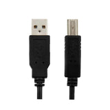Wholesale-Argom ARG-CB-0039 USB Printer Cable 2.0 AM BM 10ft 3m-USB Printer Cable-Electro Vision Inc