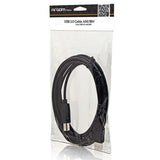 Wholesale-Argom ARG-CB-0039 USB Printer Cable 2.0 AM BM 10ft 3m-USB Printer Cable-Electro Vision Inc