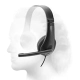 Wholesale-Argom ARG-HS-0077 Headphone with Microphone-Wired Headphones-Electro Vision Inc