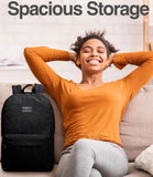 Wholesale-Argom BP-1342BK Backpack Stark 14.1" - Black-Backpack-Electro Vision Inc