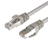 Wholesale-Argom CB-1553 Network Cable Cat6 Metal Tips 6.5ft 2m Grey-Network Cable-Electro Vision Inc