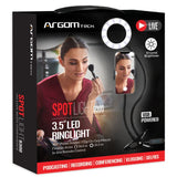 Wholesale-Argom LP-9300BK Selfie Ring Light Spotlight Pro 9300 3,5" Flex-Ring Light-Electro Vision Inc