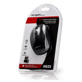 Wholesale-Argom MS-0032B Wireless Optical Mouse 2.4GHz, 800/1600 DPI, 6 Buttons (Black)-Wireless Mouse-Electro Vision Inc