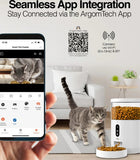 Wholesale-Argom SV-8071WT Smart Wi-Fi + BT Pet Feeder FURCONNECT712K-3MP 4L Night Vision-Pet Feeder-Electro Vision Inc