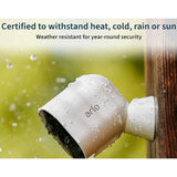 Wholesale-Arlo Pro 4 Spotlight Camera Bundle 3 Wire-Free Cameras Indoor/ Outdoor 2K - White-Security Cameras-Electro Vision Inc