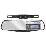 Wholesale-Armor ADC21011BLK All 4.3" LCD Screen Rearview Mirror Dash/ Backup Camera-Electro Vision Inc