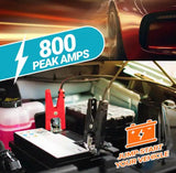 Wholesale-Armor AJS81003ORG Emergency Jump Starter Power Bank Kit, a USB-C Charging Cable, Jumper Cable & a 1800mAh Power Bank-Jump Starter-Electro Vision Inc