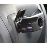 Wholesale-Armor All ACC80104BLK Car Charger w/ DC Socket & USB Ports 2.1 Amp-Car charger-Electro Vision Inc
