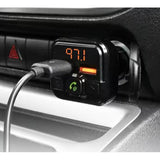 Wholesale-Armor All AHF91011BLK Bluetooth FM Transmitter & Car Charger Dual 5V 3A USB Port-USB Ports-Electro Vision Inc