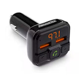 Wholesale-Armor All AHF91011BLK Bluetooth FM Transmitter & Car Charger Dual 5V 3A USB Port-USB Ports-Electro Vision Inc