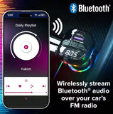 Wholesale-Armor All AHF91014BLK Dual Port FM Transmitter PD 30W/15W Car Charger-Car charger-Electro Vision Inc