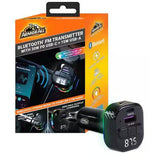 Wholesale-Armor All AHF91014BLK Dual Port FM Transmitter PD 30W/15W Car Charger-Car charger-Electro Vision Inc
