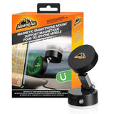 Wholesale-Armor All AMH3-1026-BLK Magnetic Phone Mount with Strong Suction Base - Black-Phone Mount-Electro Vision Inc