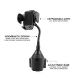 Wholesale-Armor All AMH31003BLK Rotation Cup Holder Phone Mount-Callphone Holder-Electro Vision Inc