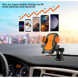 Wholesale-Armor All AMK30117BLK Expandable Arm Suction Phone and GPS Mount - Black-Phone Mount-Electro Vision Inc