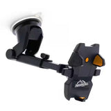 Wholesale-Armor All AMK30119BLK Phone Mount with 6 inch Extendable Arm and 360 Degree Rotation - Black-Phone Mount-Electro Vision Inc