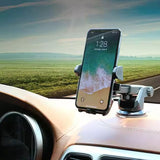 Wholesale-Armor All AMK30119BLK Phone Mount with 6 inch Extendable Arm and 360 Degree Rotation - Black-Phone Mount-Electro Vision Inc