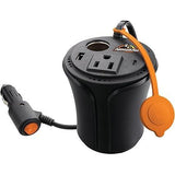 Wholesale-Armor All API81004BLK 150W Cup Holder Power Inverter, DC AC USB Type-C-Power Inverter-Electro Vision Inc