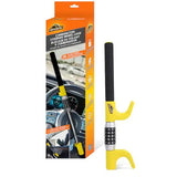 Wholesale-Armor All ASA4-1002 Combination Steering Wheel Lock - Yellow-Wheel Lock-Electro Vision Inc