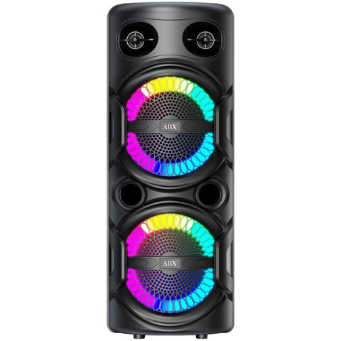 Wholesale-AudioBox ABX286R - Dual 8" PA Speaker with Ring Lights-Speaker-Aud-ABX286R-Electro Vision Inc