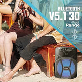 Wholesale-AudioBox ABX890R Portable Party Speaker-Electro Vision Inc