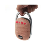 Wholesale-AudioBox SLK10PK Portable Mini Clip Speaker with Bluetooth Pink-Electro Vision Inc