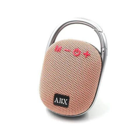 Wholesale-AudioBox SLK10PK Portable Mini Clip Speaker with Bluetooth Pink-Electro Vision Inc