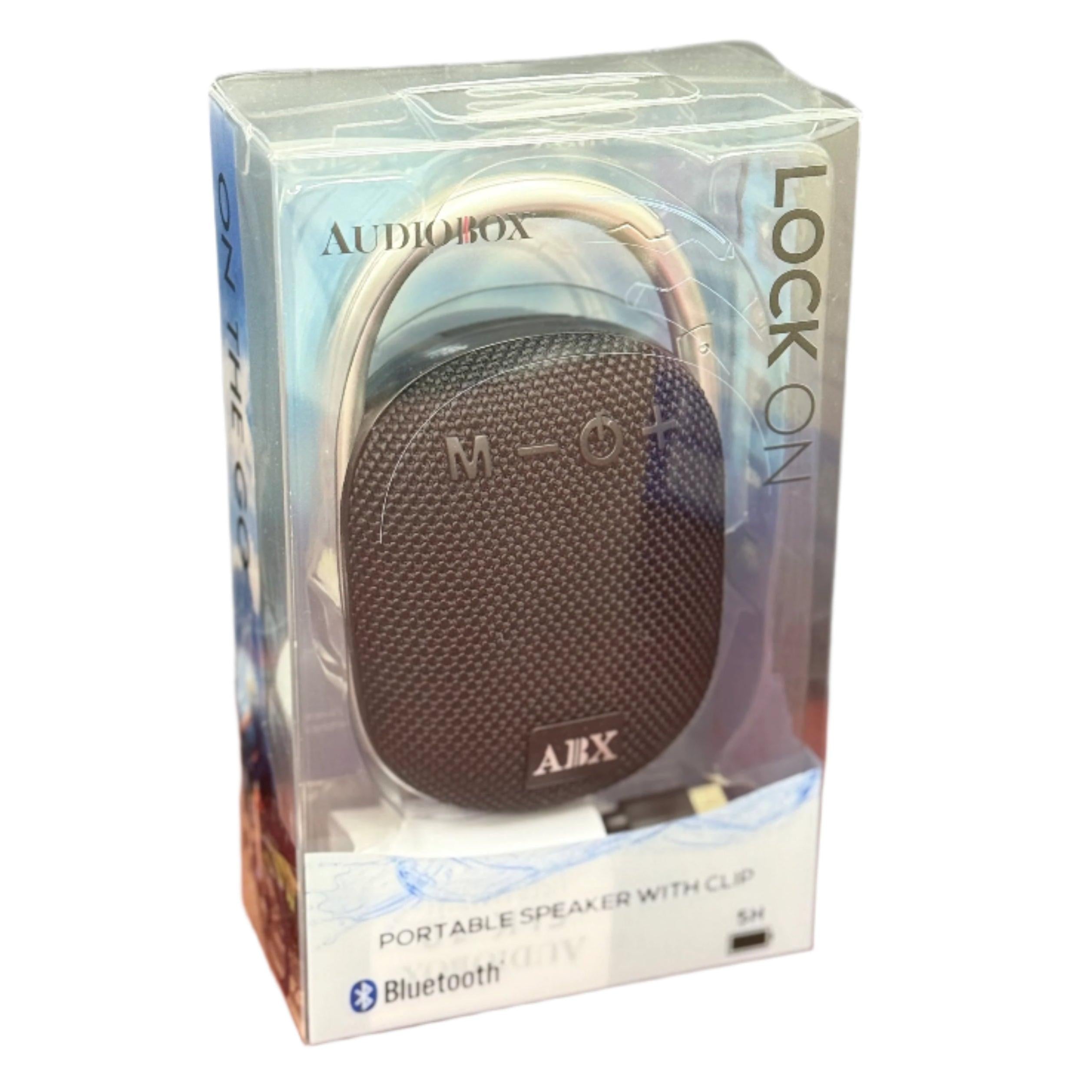 Wholesale-AudioBox SLK10RD Portable Mini Clip Bluetooth Speaker-Electro Vision Inc