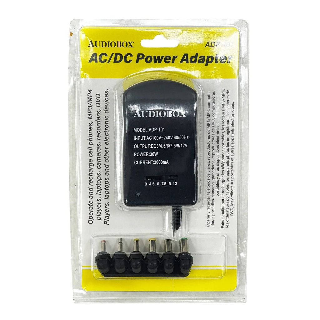 Audiobox ADP101 Universal AC/DC Power Adapter Electro Vision Inc