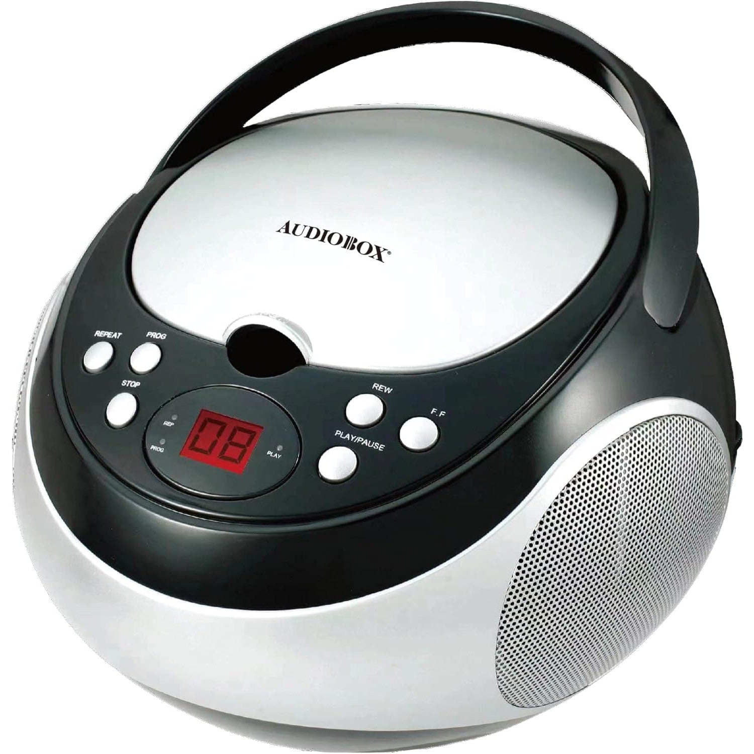Wholesale-Audiobox CDX-100 Portable CD Player: AM/FM Stereo Radio-CD Players & Recorders-Electro Vision Inc