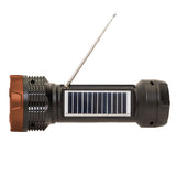 Wholesale-Audiobox Emergency Flashlight Speaker with Solar Copper-Electro Vision Inc