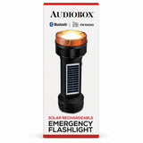 Wholesale-Audiobox FSL200-Copper Emergency Flashlight Speaker with Solar Copper-Flashlight Speaker-Electro Vision Inc