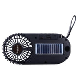 Wholesale-Audiobox Portable Bluetooth Speaker with Fan and Solar-Electro Vision Inc