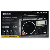 Wholesale-Audiobox RX-5BT Solar Radio 3 Band w/ Bluetooth-Radio-Electro Vision Inc