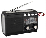 Wholesale-Audiobox RX120BT Solar Powered Radio with Hand Crank-Solar Radio-Electro Vision Inc