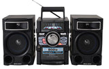 Wholesale-Audiobox RXC2400R Rechargeable 3-Piece Cassette Boombox-Boombox-Electro Vision Inc