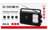 Radio portátil Bluetooth AudioBox RX8