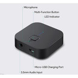 Wholesale-Aukey BR-C1 Bluetooth Audio Receive-Electro Vision Inc