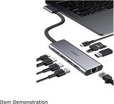 Wholesale-Aukey CBC81 9 in 2 USB-C Docking Station-Electro Vision Inc