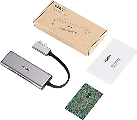 Wholesale-Aukey CBC81 9 in 2 USB-C Docking Station-Electro Vision Inc