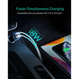Wholesale-Aukey CCY17S-USB Dual USB-A LED Car Charger 36W-Car charger-Electro Vision Inc