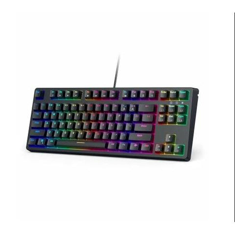 Wholesale-Aukey KMG14 Mechanical Keyboard Compact 87 Key-Keyboards-Electro Vision Inc