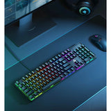 Wholesale-Aukey KMG16 Mechanical Keyboard, 104 Key, Blue Switches-Keyboard-Electro Vision Inc