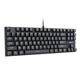 Wholesale-Aukey KMG9 Mechanical Keyboard Blue SwitchesCompact 87Key-Electro Vision Inc
