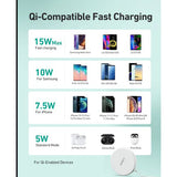 Wholesale-Aukey LC-A1 Aircore Wireless Charger 15W Magnetic Qi Certified-Electro Vision Inc