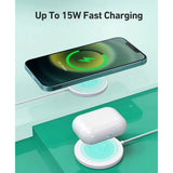 Wholesale-Aukey LC-A1 Aircore Wireless Charger 15W Magnetic Qi Certified-Electro Vision Inc
