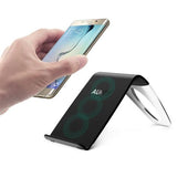 Wholesale-Aukey LC-C1 - 10W Dual Coil Wireless Charger (with 1m USB 2.0 A to micro L cable)-Wireless Charger-Electro Vision Inc