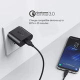 Wholesale-Aukey PAT9 USB Turbo Charger Qualcolmm 3.0 Tech-Electro Vision Inc